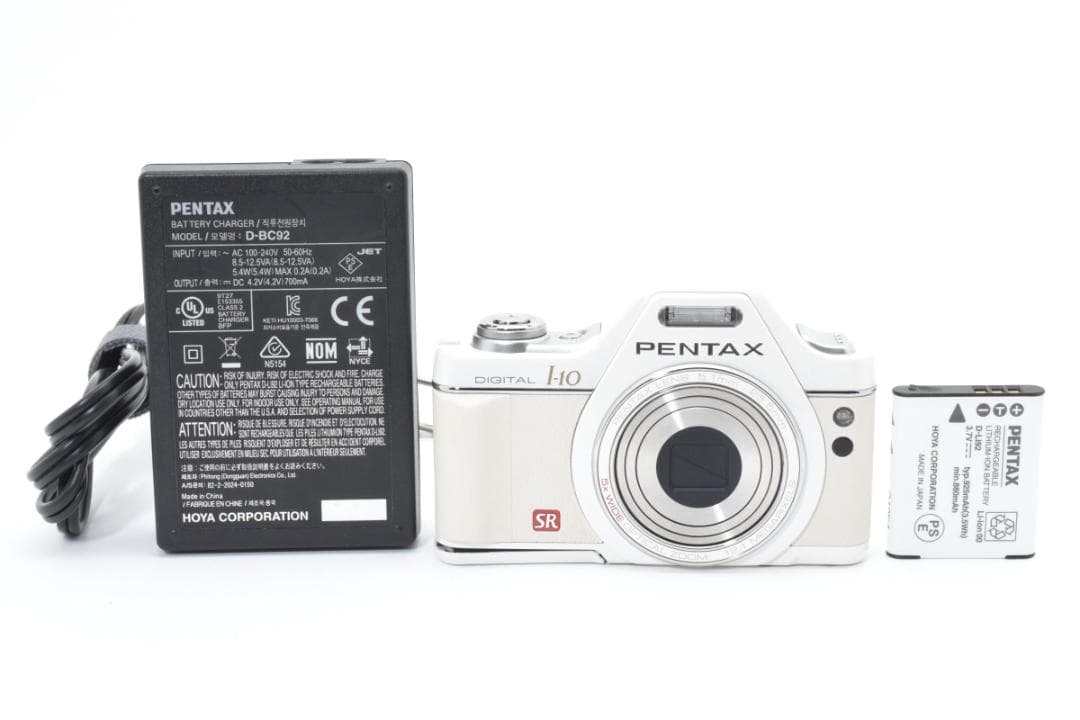■ 美品 ■ ペンタックス　PENTAX Optio I-10 パールホワイト