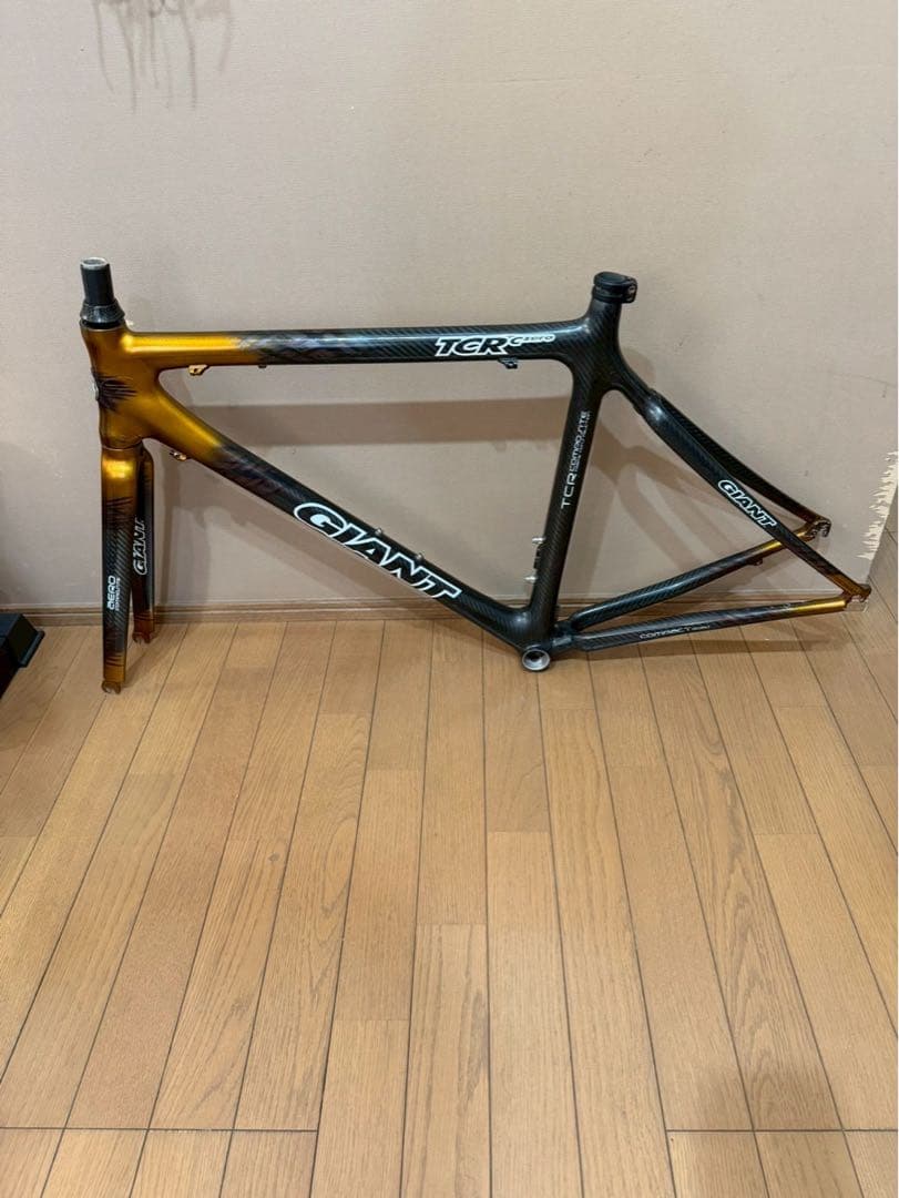 GIANT TCR C ZERO カーボンフレームセット ブラック
