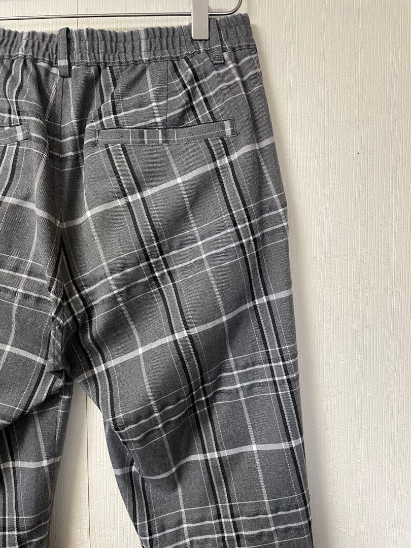 5351 pour les hommesデザインチェックパンツ shellac