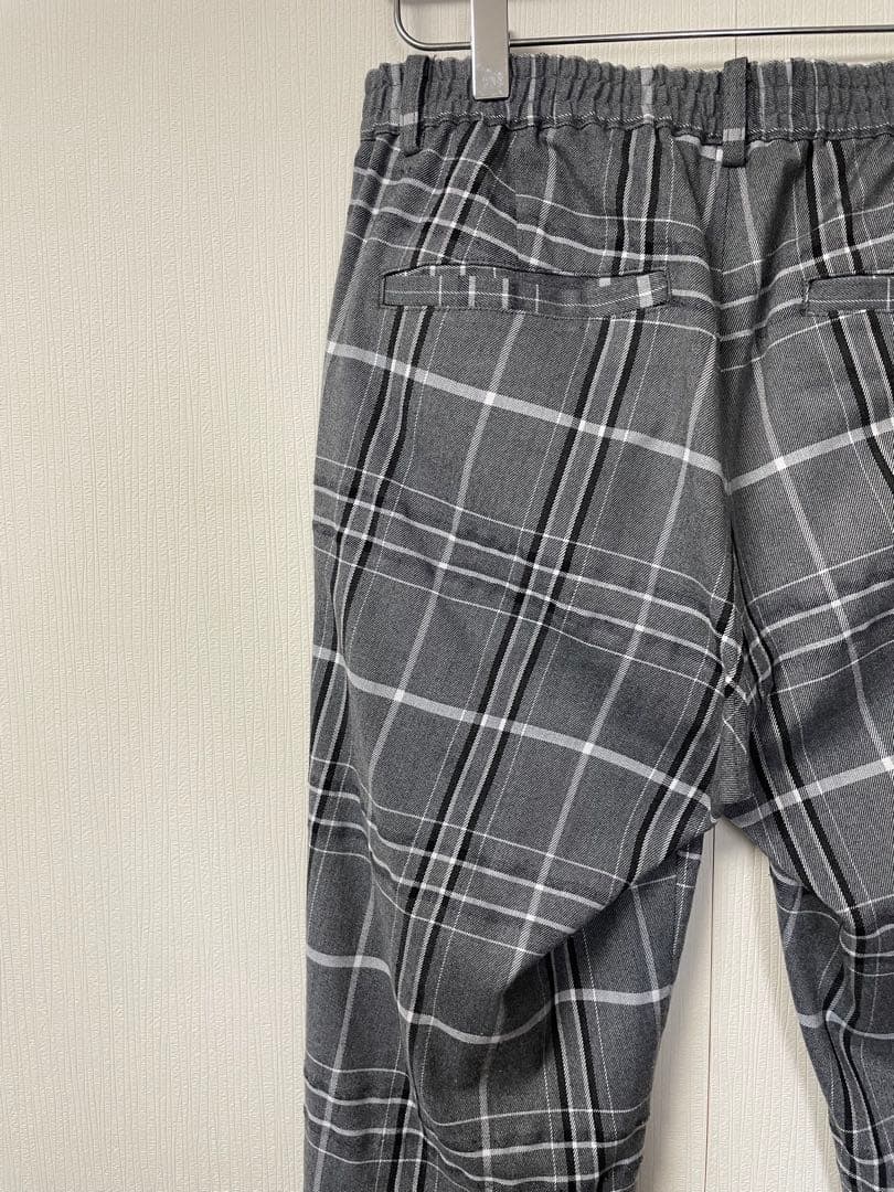 5351 pour les hommesデザインチェックパンツ shellac