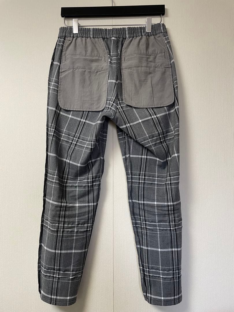 5351 pour les hommesデザインチェックパンツ shellac