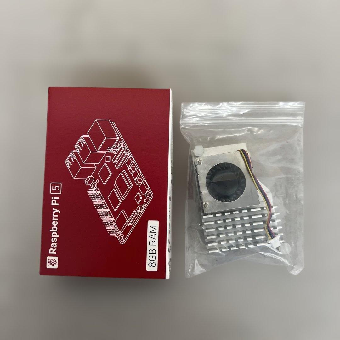 512513 Raspberry Pi 5 RAM 8GB ＋アクティブクーラー