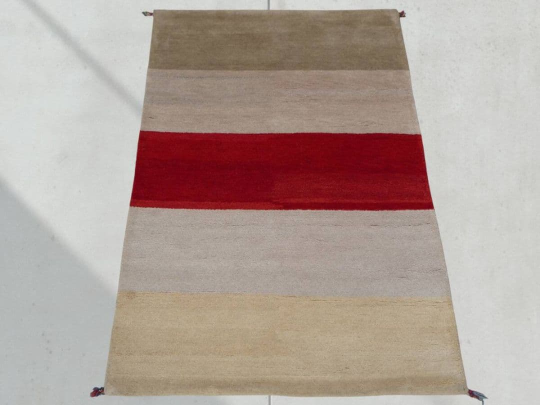 ㊗️お年玉㊗️　183×124cm　ギャッベ　手織り　ペルシャ絨毯　民族ギャッベ