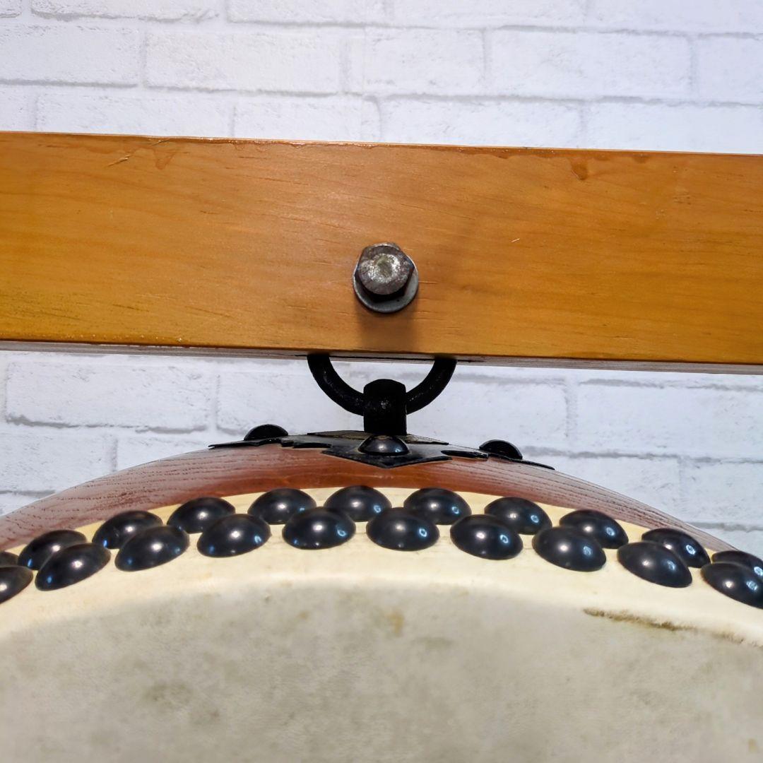 【良品】平太鼓 和太鼓　くり抜き胴　1尺7寸　特大