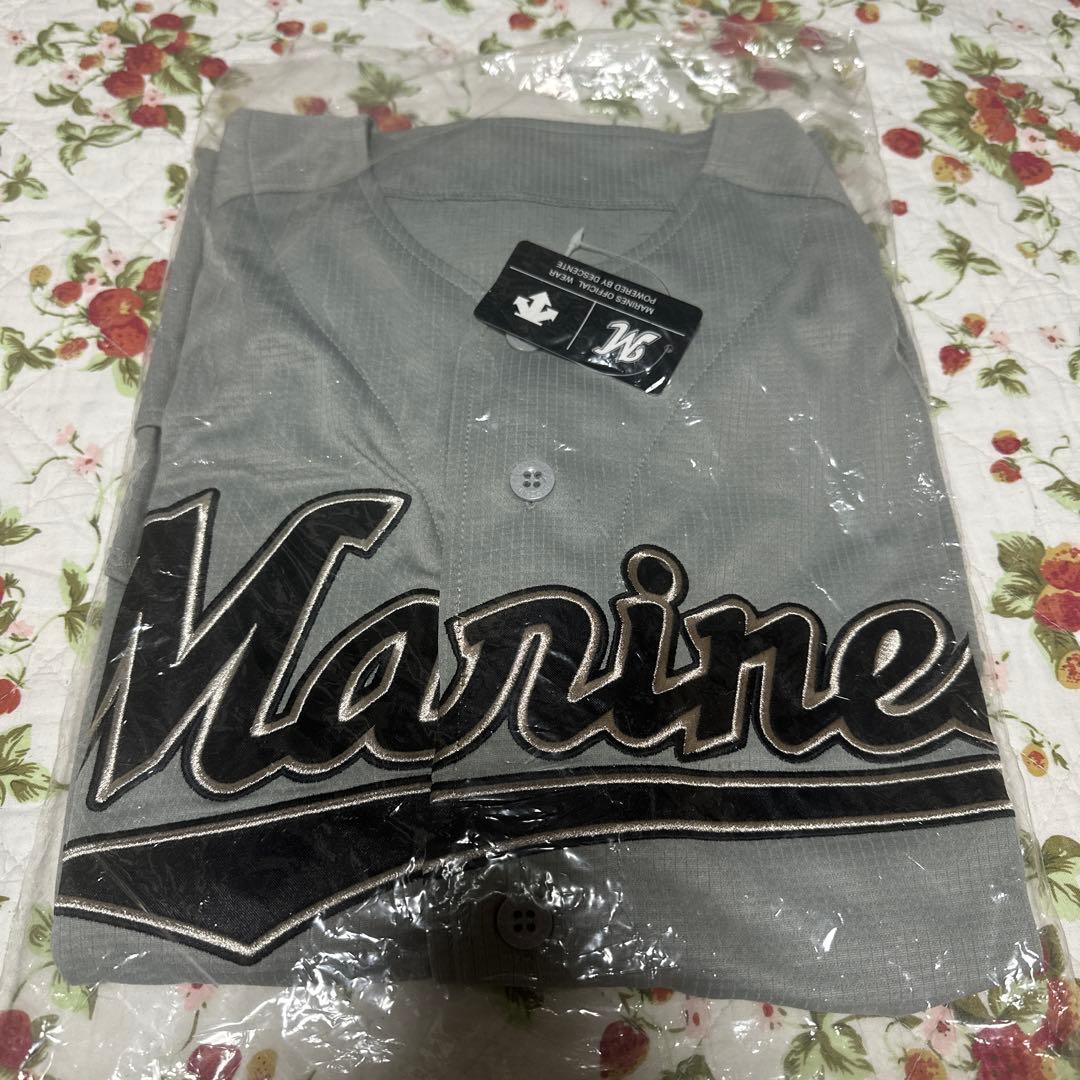 千葉ロッテマリーンズ　ビジター　復刻ユニフォーム　フリーサイズ