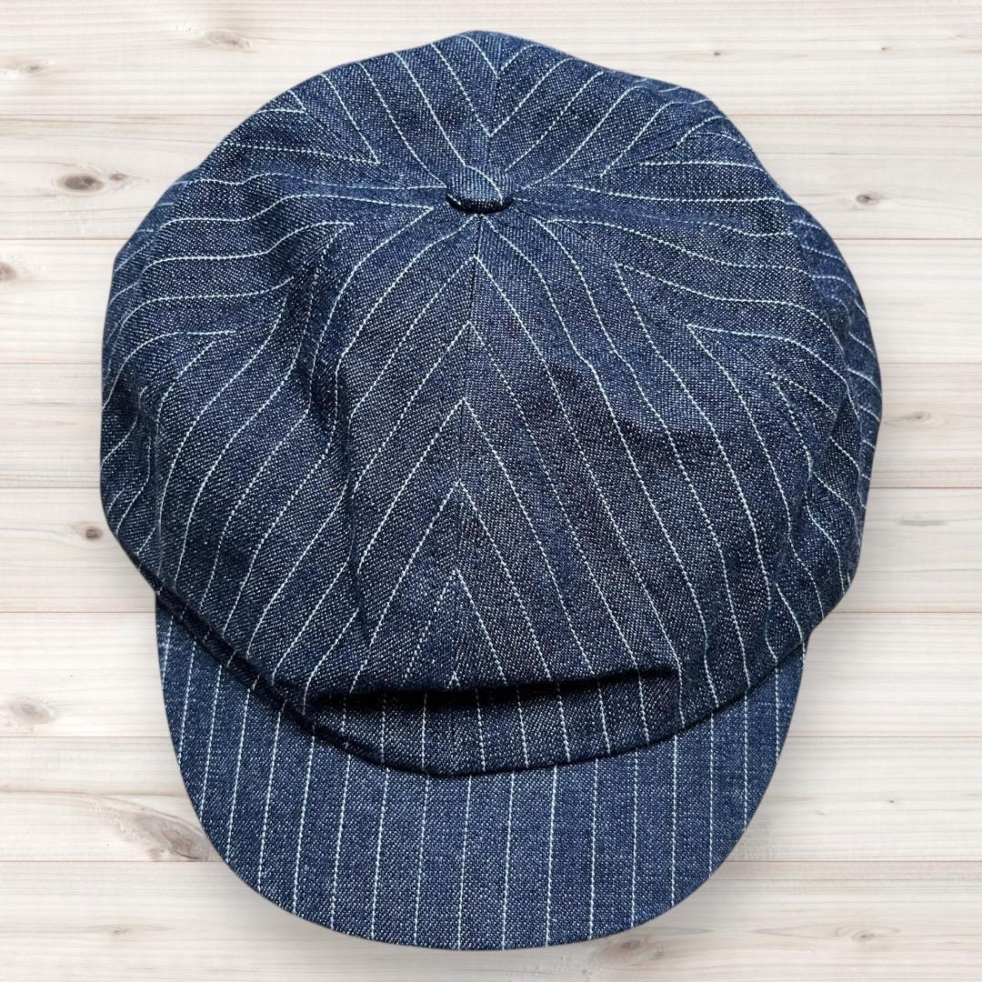 RRL キャスケット インディゴ ドットストライプ