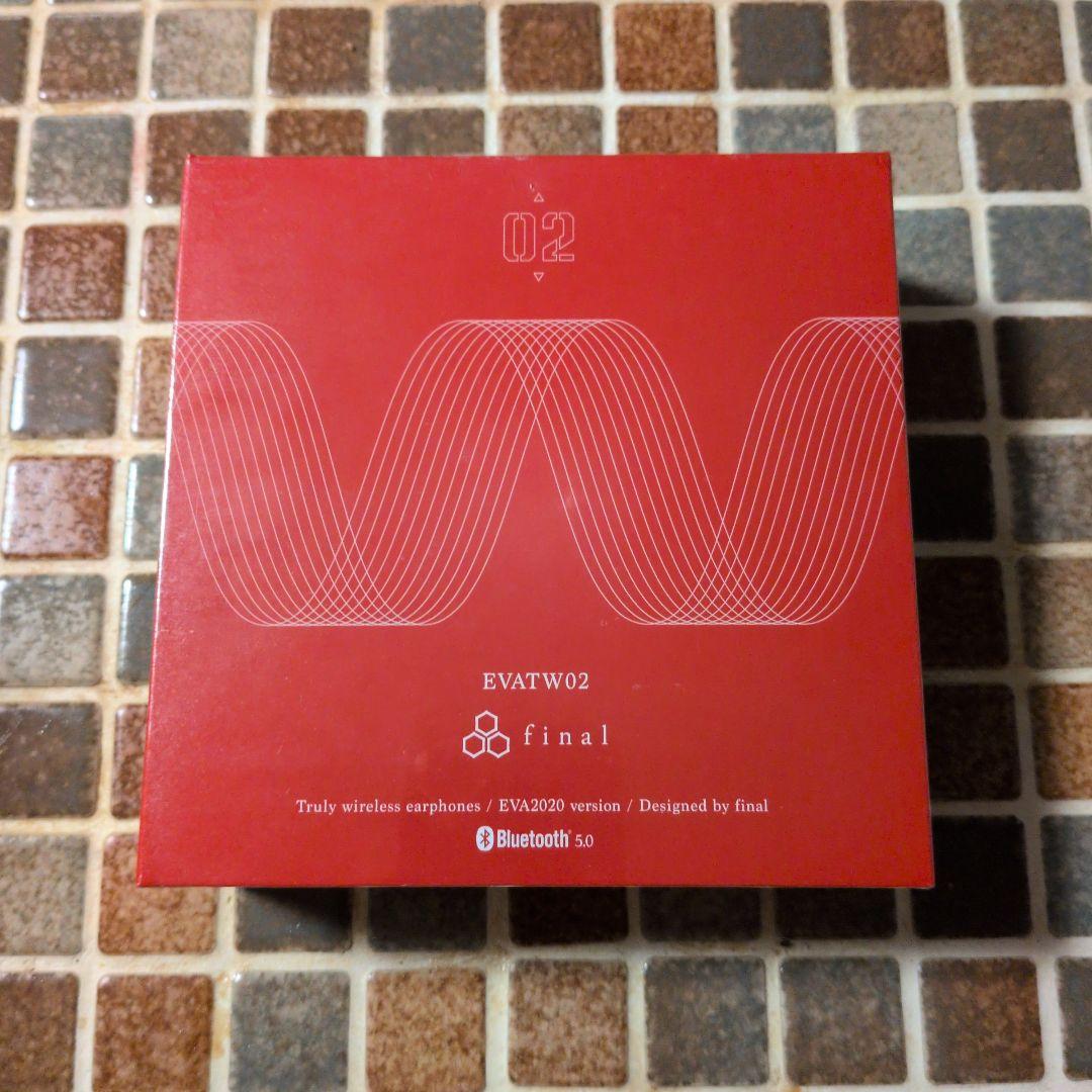 final EVATW02 完全ワイヤレスイヤホン新品、未開封エヴァ2号機