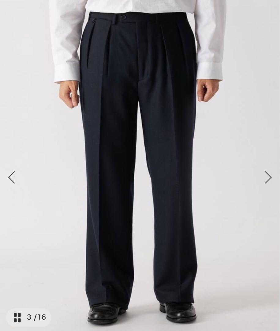 ベルナール ザンス別注 BELLECHASSE SOLID ネイビー 36