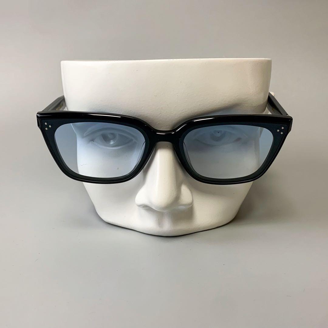 GENTLE MONSTER サングラス ブラック/ブルー NUMER