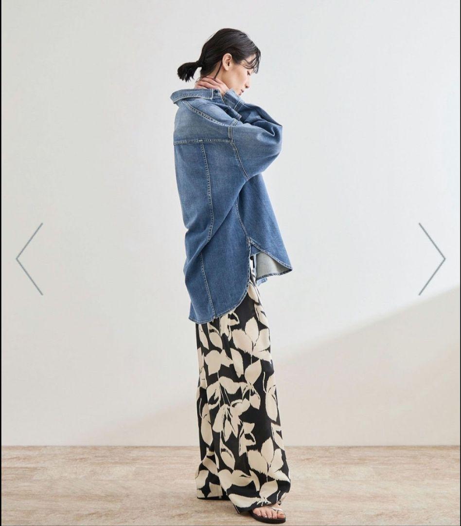 Healthy DENIM Almond ビッグシルエット デニムシャツ