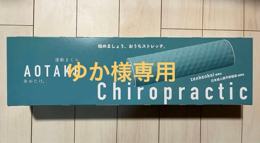 全建会　カイロプラクティック 運動まくら　AOTAKE あおたけ　新品