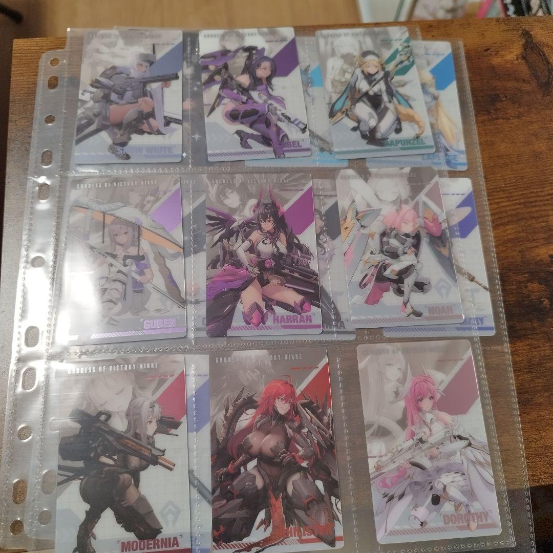 勝利の女神NIKKE ガンガールメタルカードコレクション 全46種コンプ