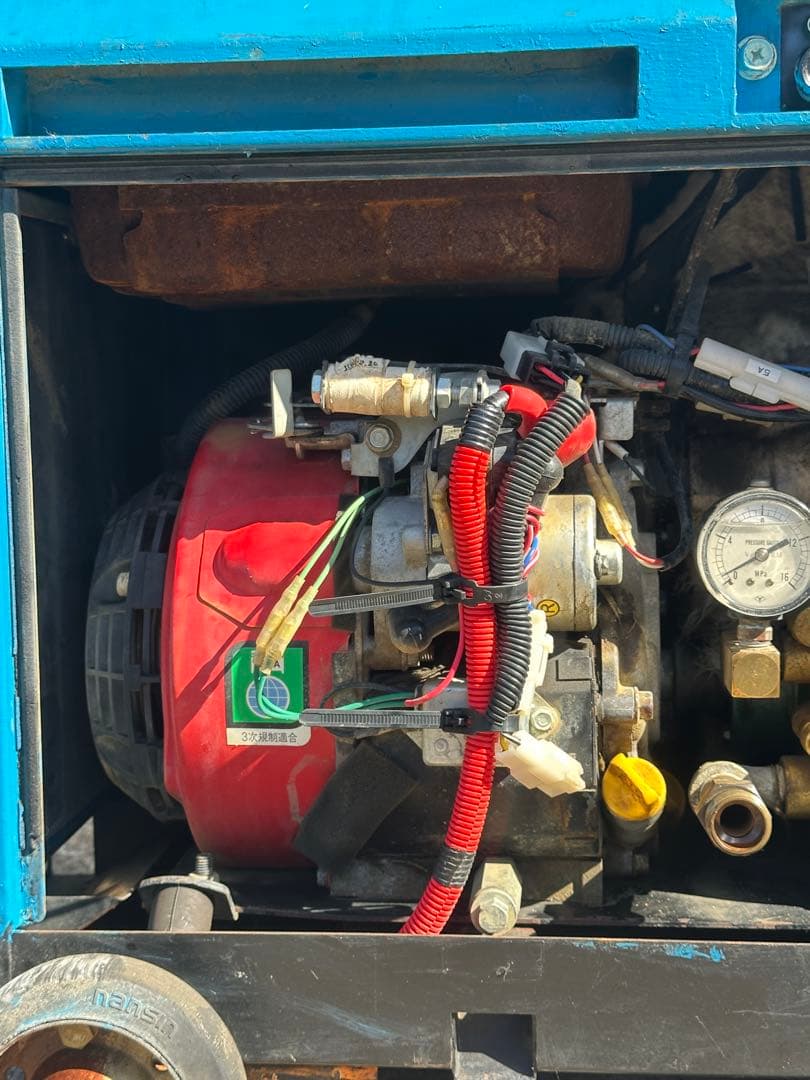 3. ツルミ ガソリンエンジン 式高圧洗浄機 HPJ-5ESM