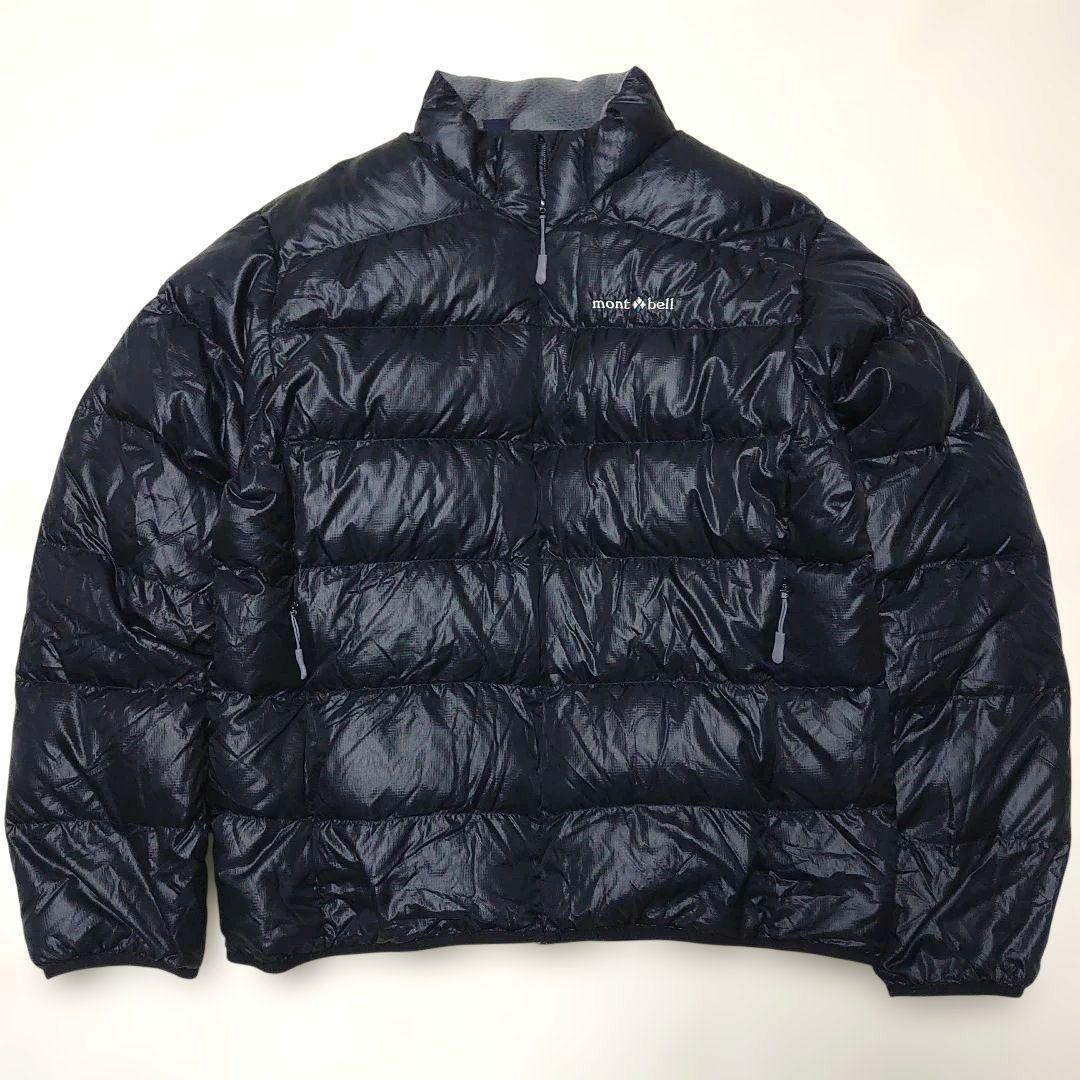 mont-bell　ライトアルパインダウンジャケット　ブラック　メンズＬ