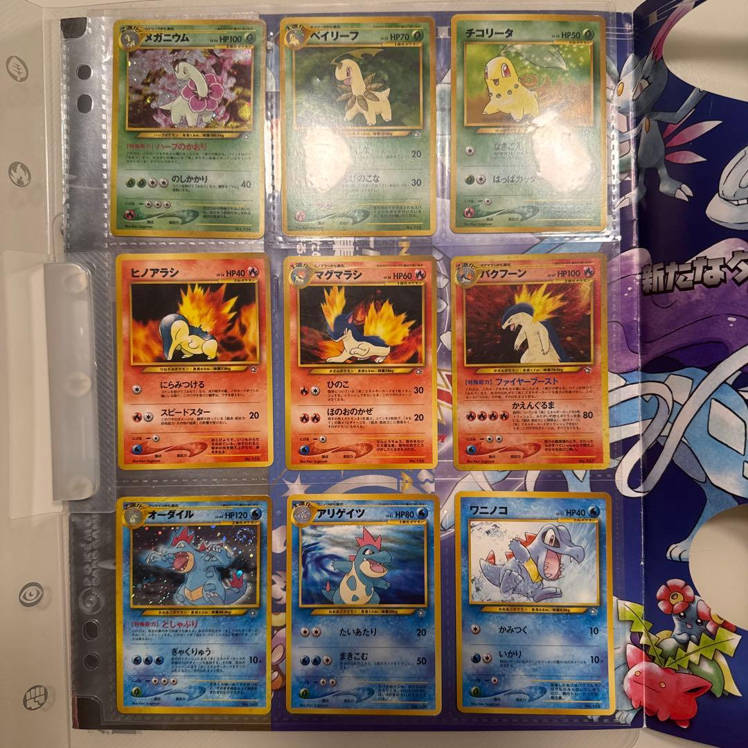 【値下げ】ポケモンカードneo 御三家プレミアムファイル