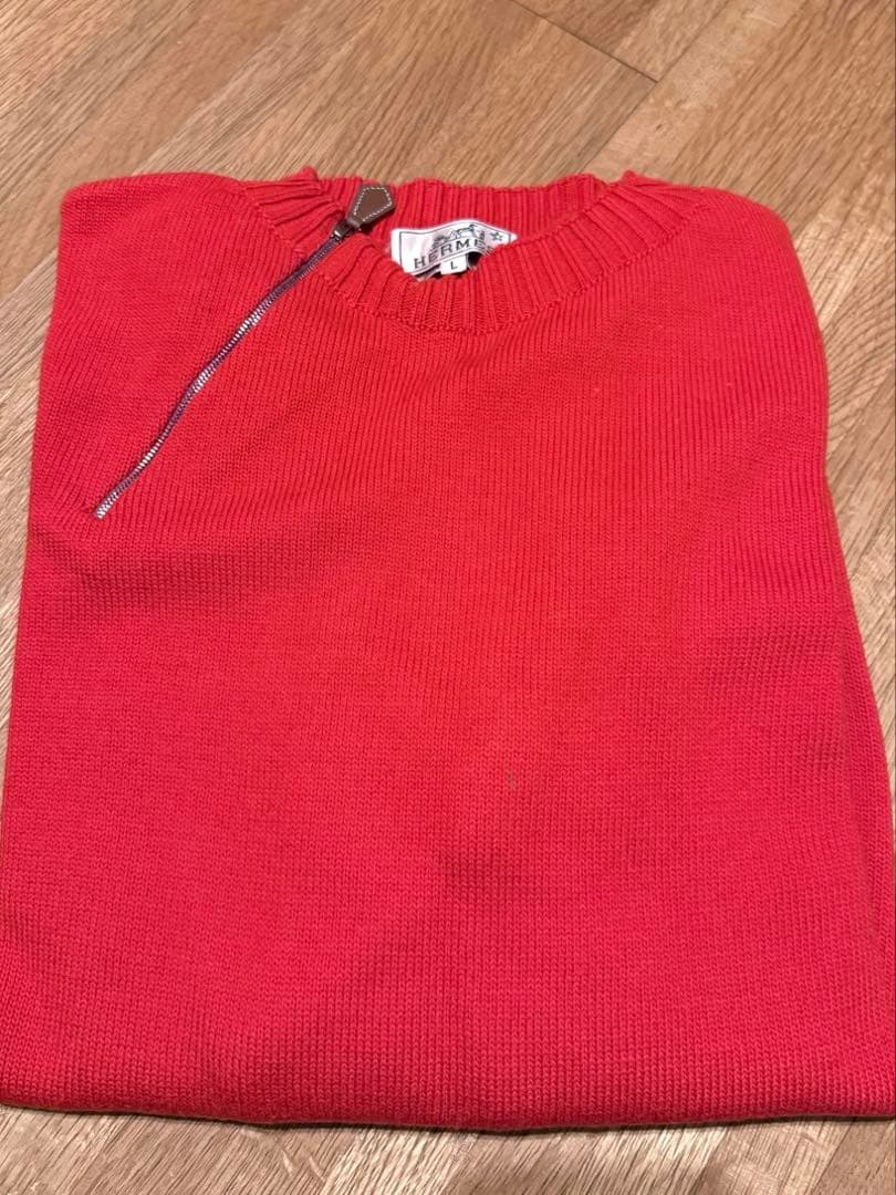 【未使用品】HERMESセーター　Lサイズ