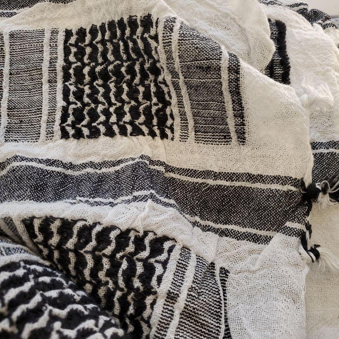 NAISSANCE 　アフガンストールフリンジ付き