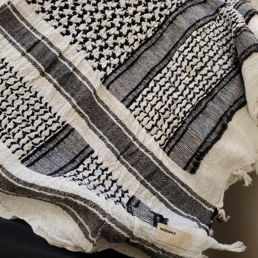 NAISSANCE 　アフガンストールフリンジ付き