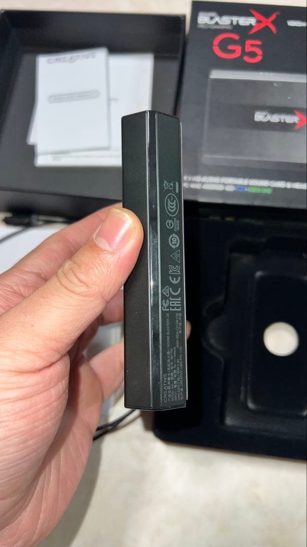 Creative Sound BlasterX G5 美品