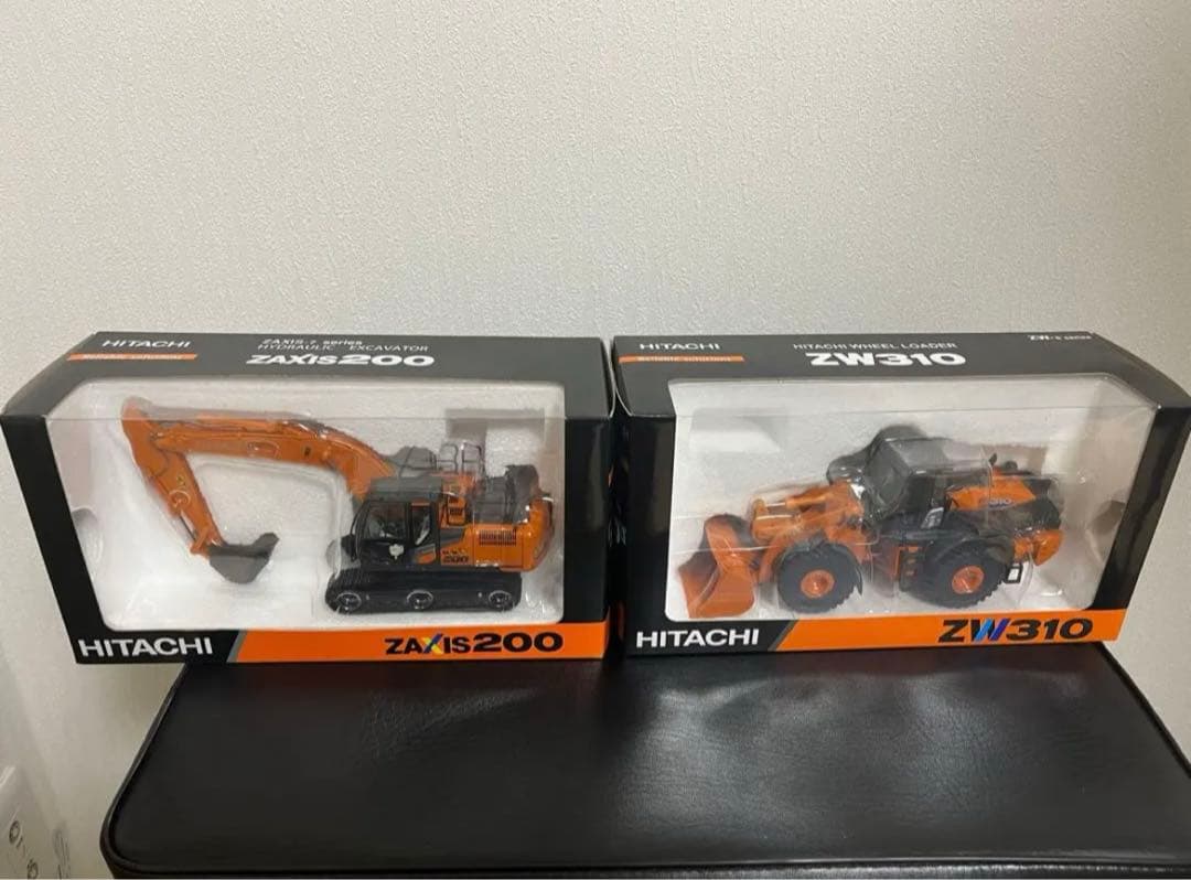 HITACHI ZAXIS200 & ZW310 ミニチュアセット