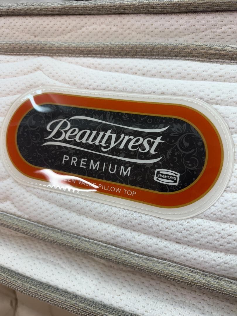 【美品】シモンズ　シングルマットレス（ゴールデンバリューピロートップ）