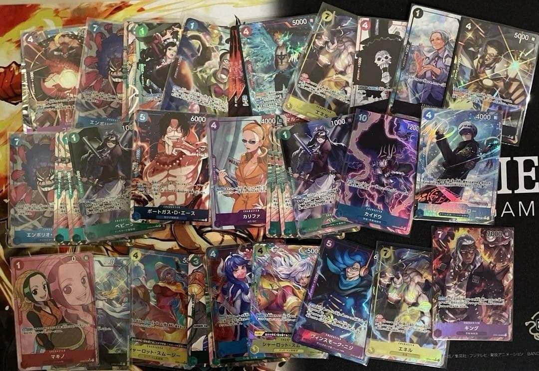 ワンピースカード　onepiece パラレル　まとめ売り　63枚