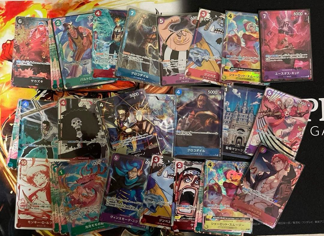 ワンピースカード　onepiece パラレル　まとめ売り　63枚