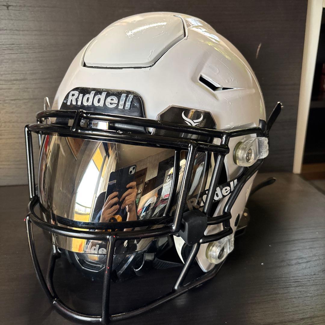 Riddell“speed flex”fleekミラーシールド付 Lサイズ