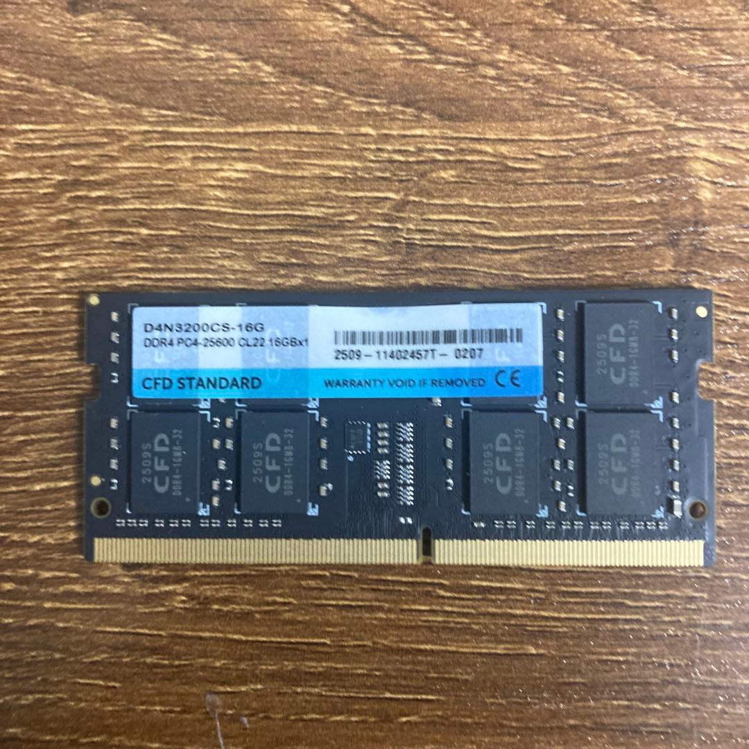 CFD D4N3200C5-T16G 16GB DDR4 メモリ