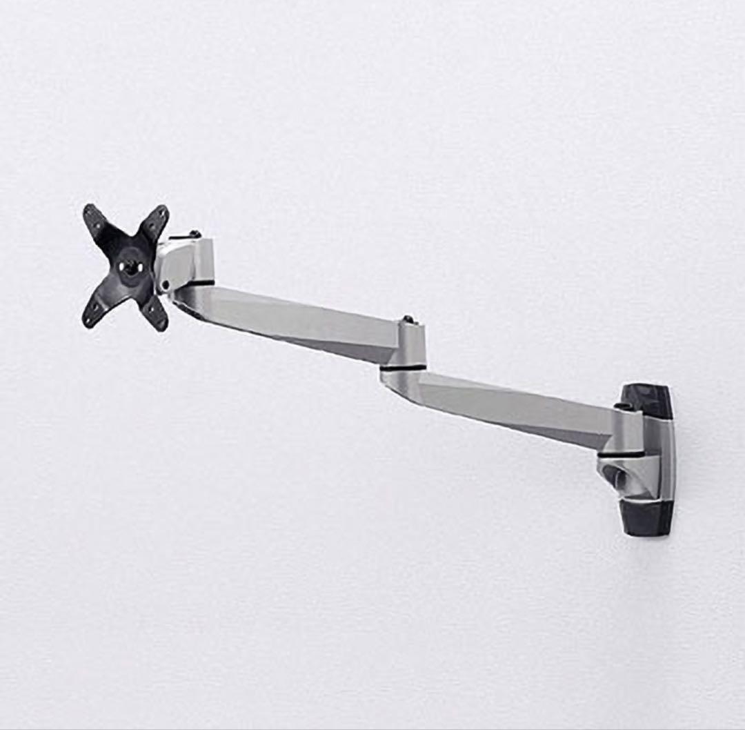 サンワシルバー モニターアーム VESA対応 壁掛け