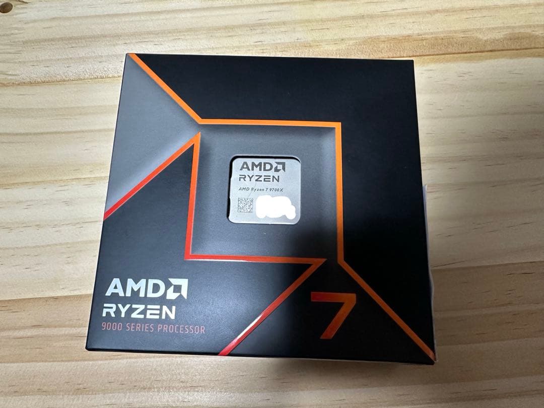 AMD Ryzen 7 9700X 9000シリーズ CPU