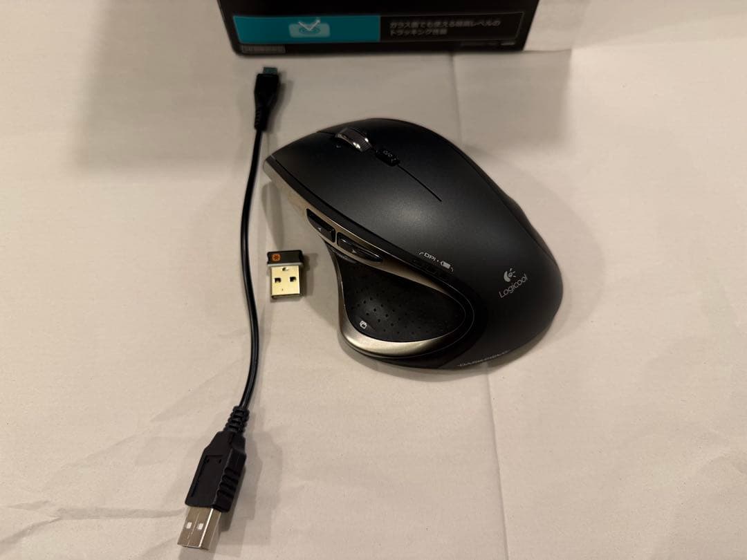 【極美品】ロジクール M950t ワイヤレスマウス 新品エネループ,レシーバー付