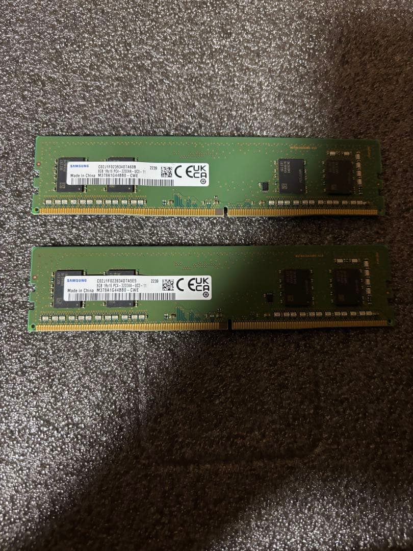 Samsung DDR4 16GB 3200MHz メモリ 動作品
