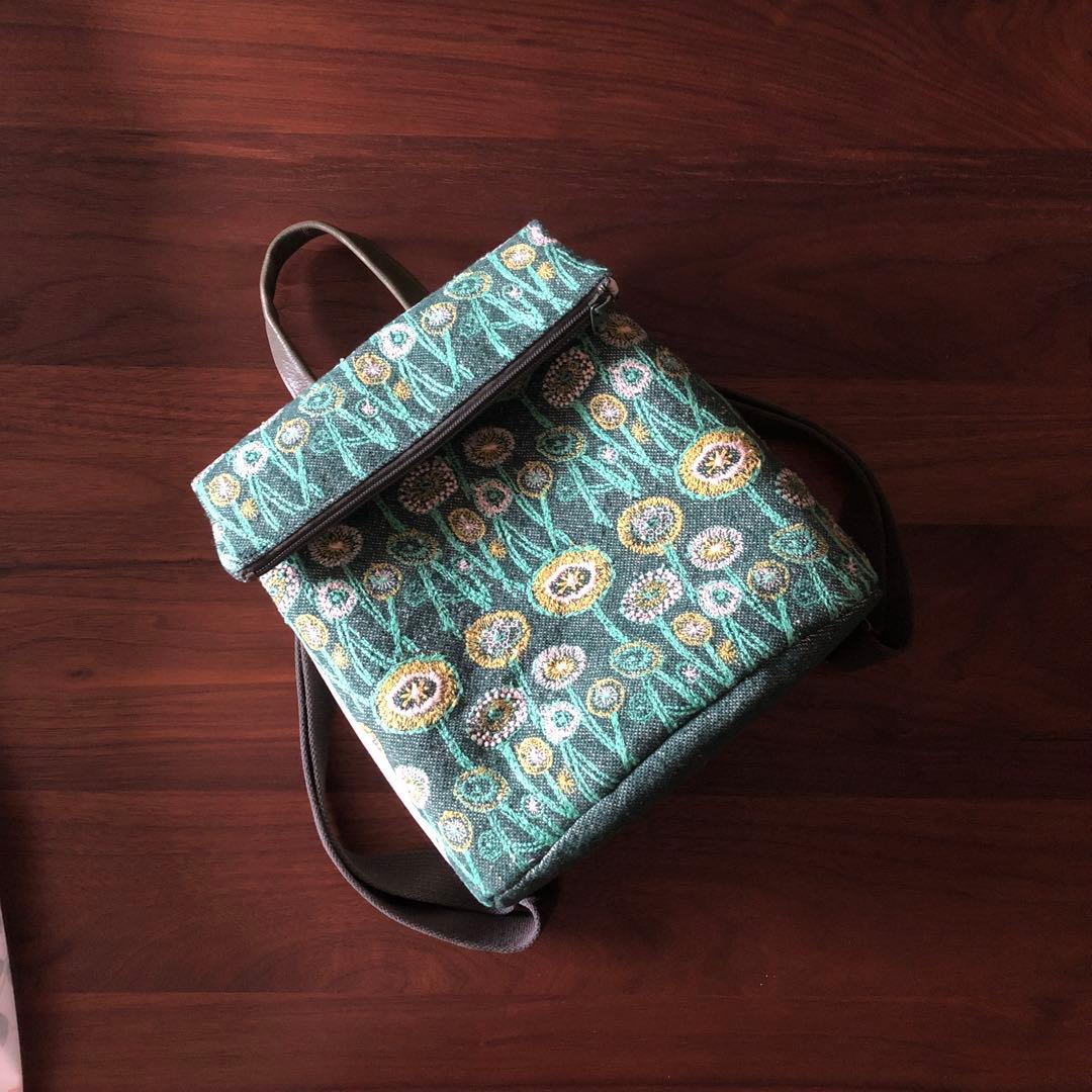 ハンドメイド ミニリュック ミナペルホネンpath