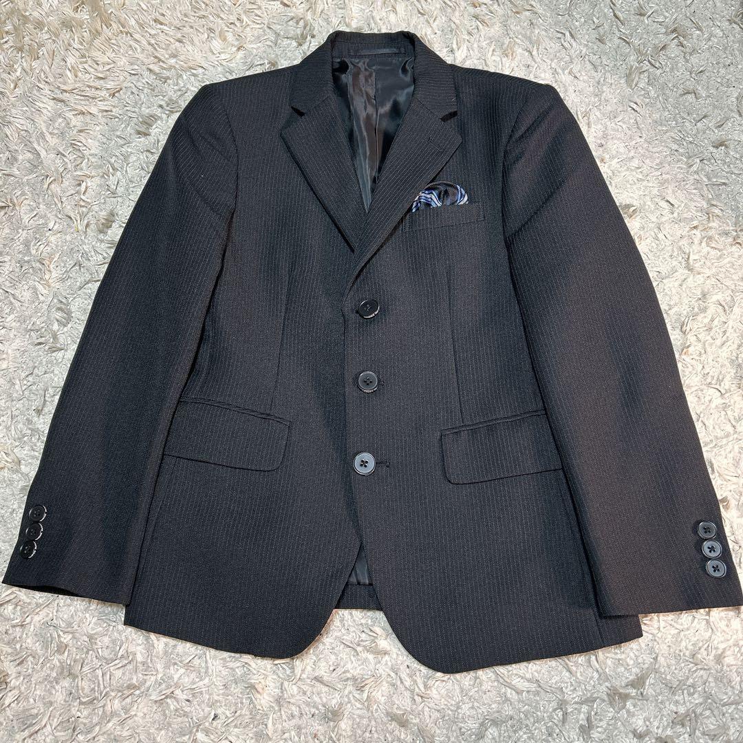 美品✨5点セット 140 男の子 キッズフォーマル スーツ ワンダーファクトリー