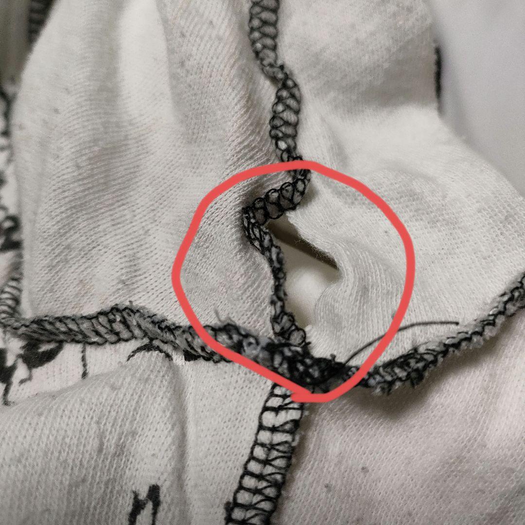 普*9様 h.NAOTO 白 ANARCHY 拘束 紐 スカル 長袖 トップスカ