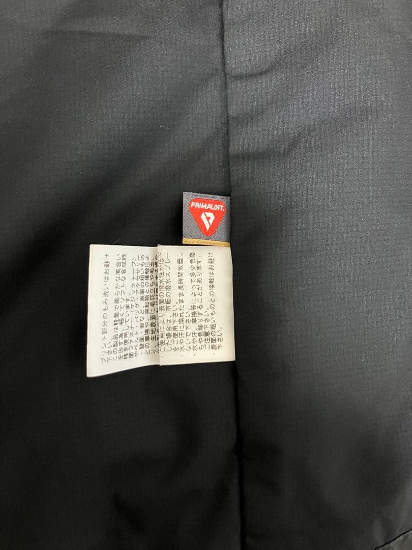 ノースフェイス 中綿 ベスト 防風 保温 プリマロフト ゴアウィンドストッパー