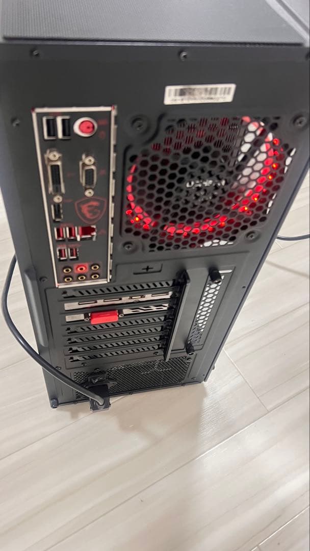 自作ゲーミングPC/Core i7-8700K/16GB/SSD 2TB