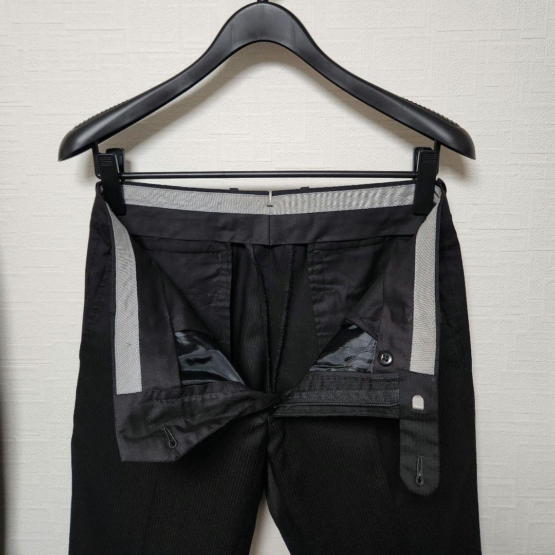 スーツカンパニー　メンズ　スーツ　スリーピース　ブラック　4シーズン　ストレッチ