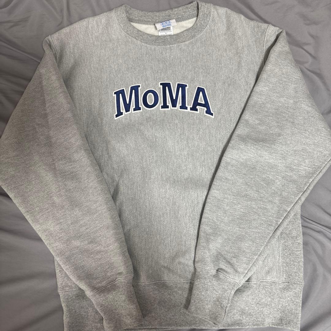 Champion MoMAロゴ スウェット M