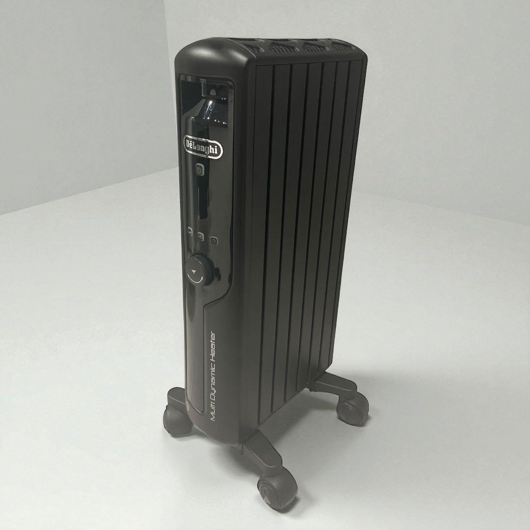 【新品未使用】リモコン付 デロンギ MDHU09-PB オイルヒーター 黒