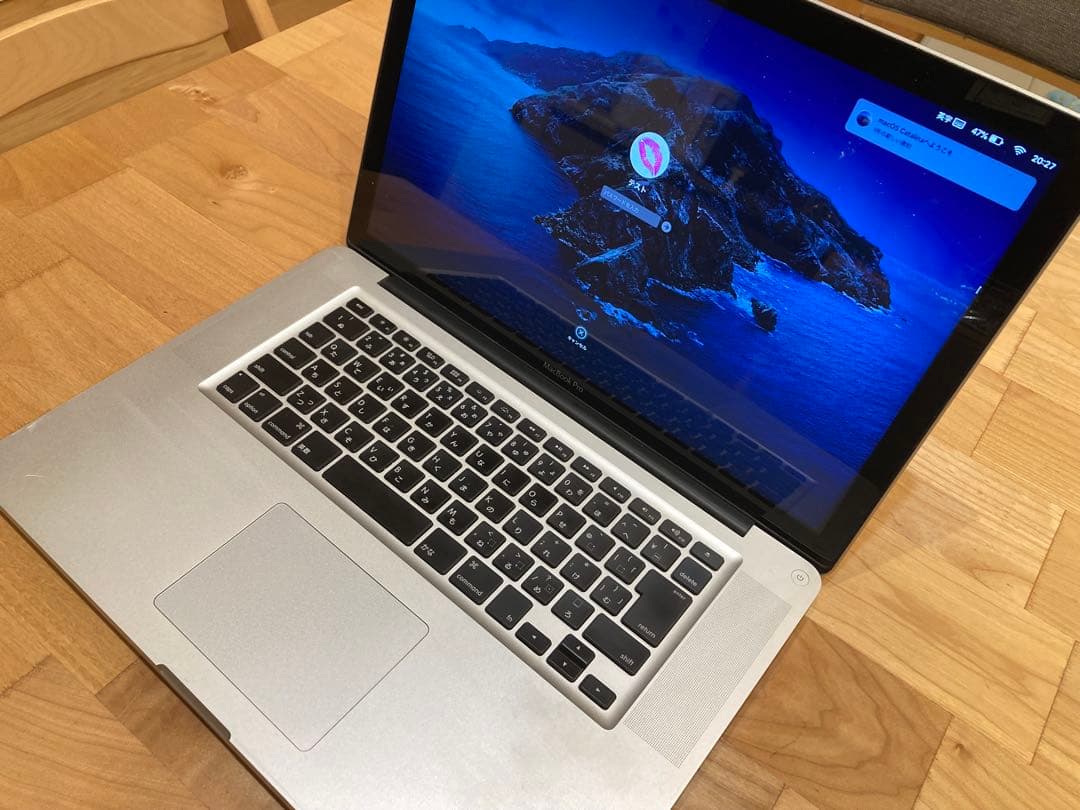 MacBook本体 Apple MacBook Pro (15-inch) A1286