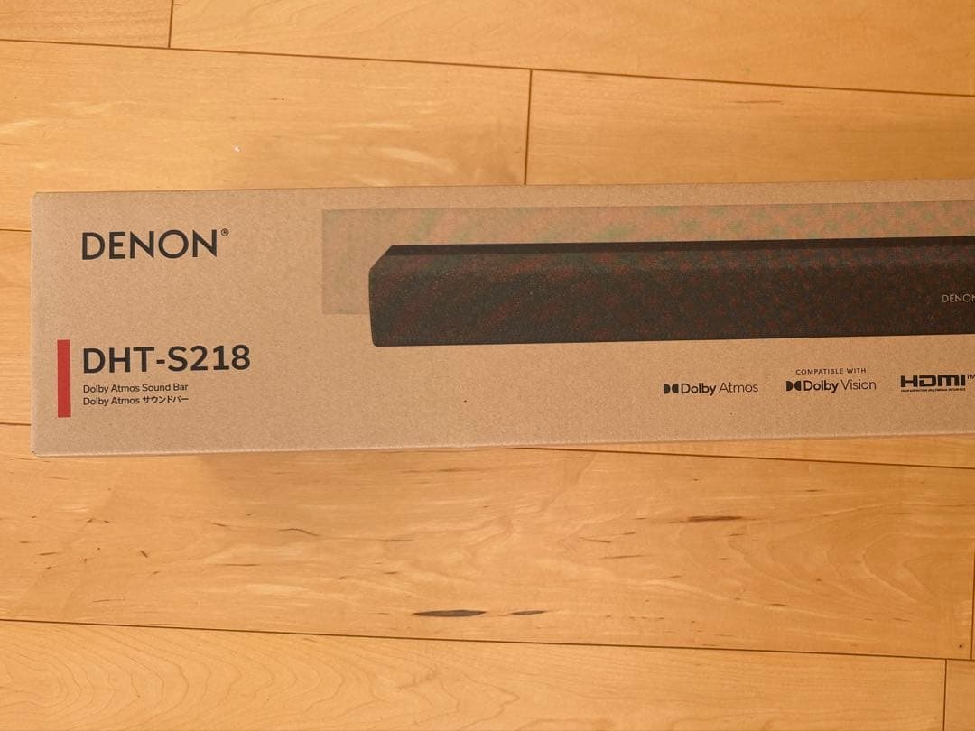 【新品未開封】DENON DHT-S218 サウンドバー