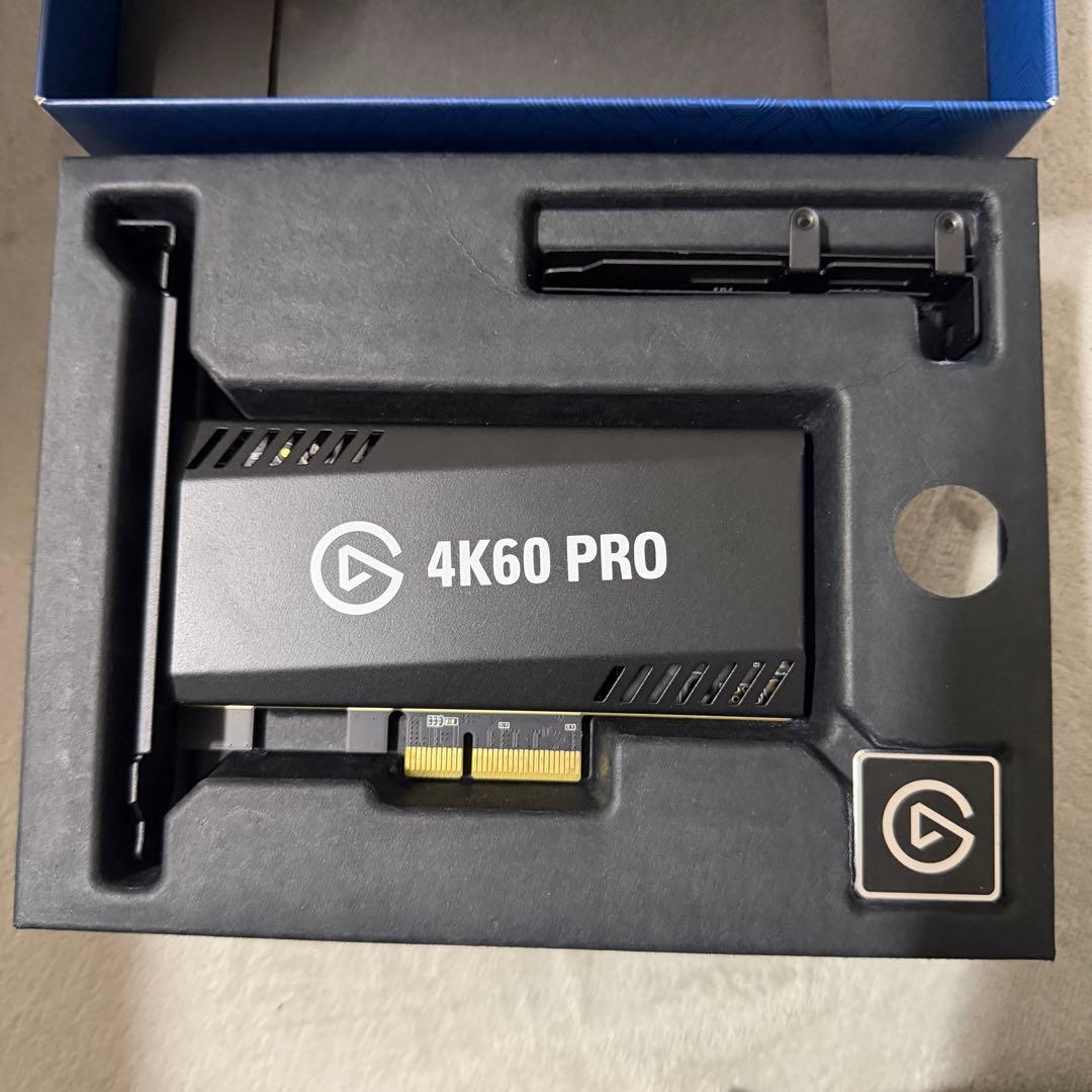 ビデオキャプチャー・キャプチャーボード elgato GAME CAPTURE 4K60 PRO MK.2 BLACK