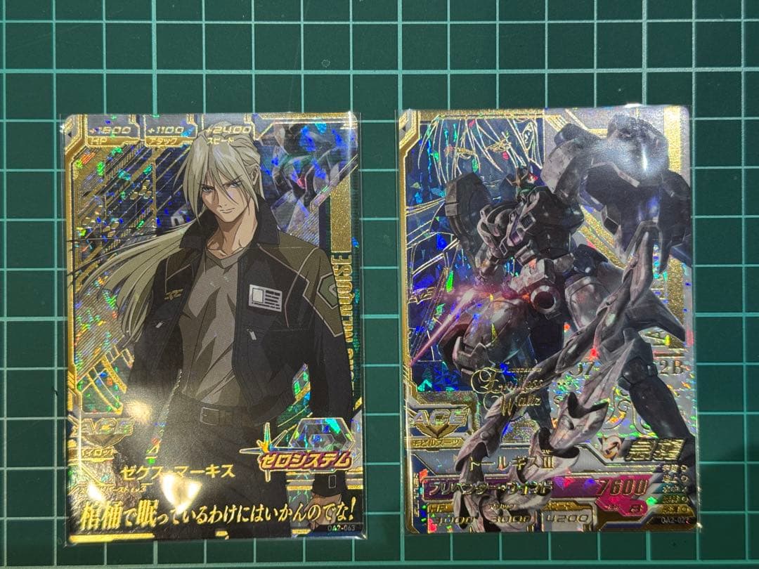 ガンダムトライエイジ　PR トールギスⅢ ゼクス・マーキス　セット OA2