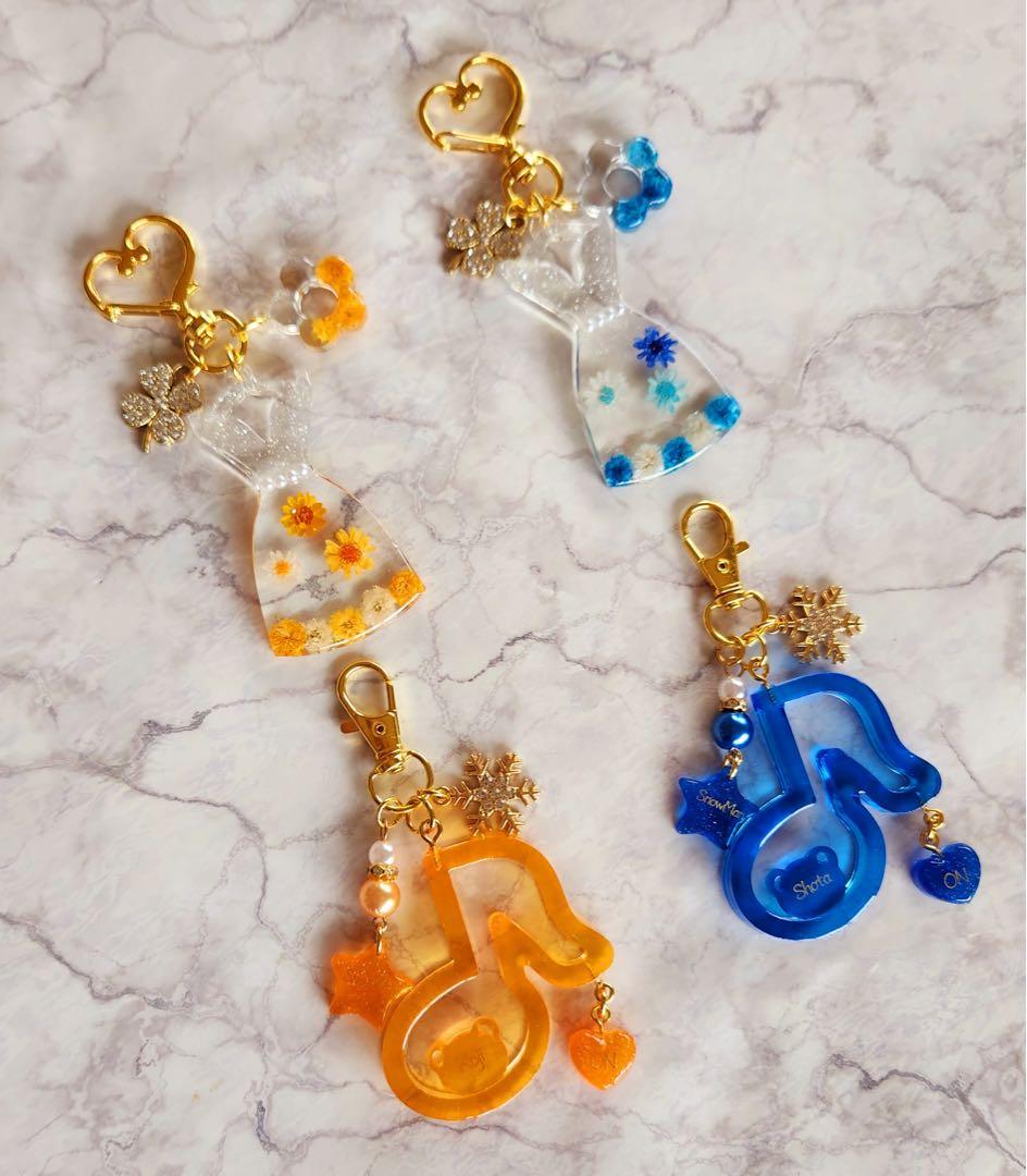 ミヤ　ぶら下がりくまさん　ドームツアー　ドレス　キーホルダー