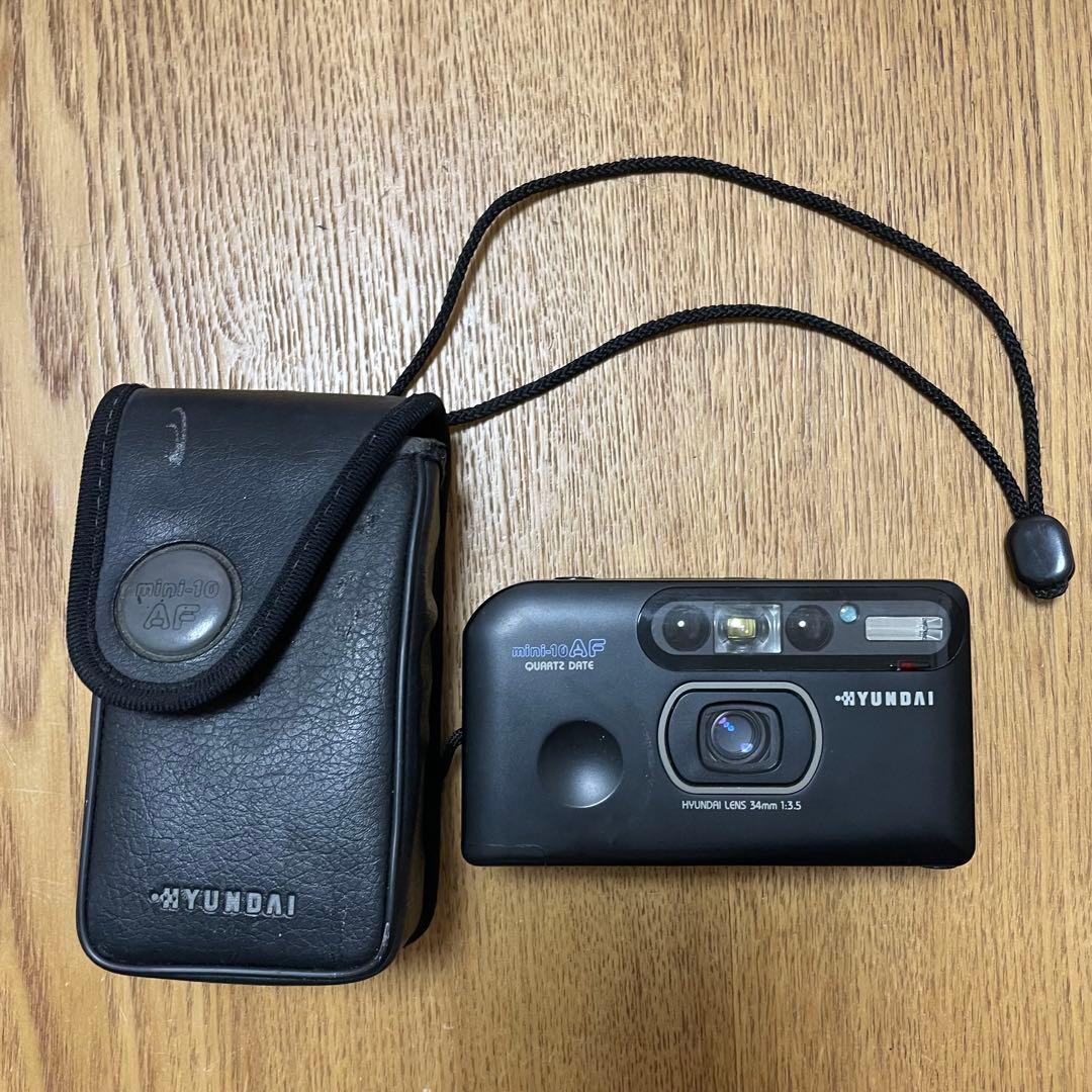 ヒュンダイ　mini-10AF quartz date フィルムカメラ　ジャンク