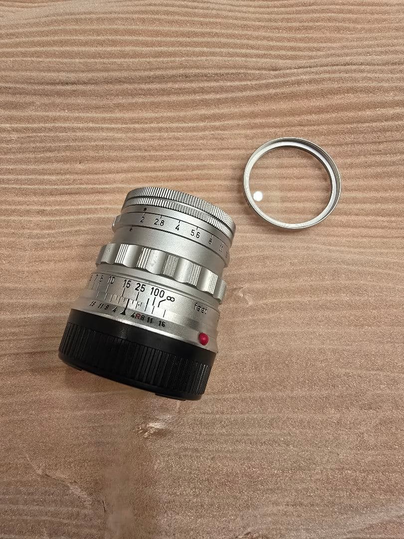 【美品】ライカ LEICA ズミクロン 50mmF2 M 固定　初代