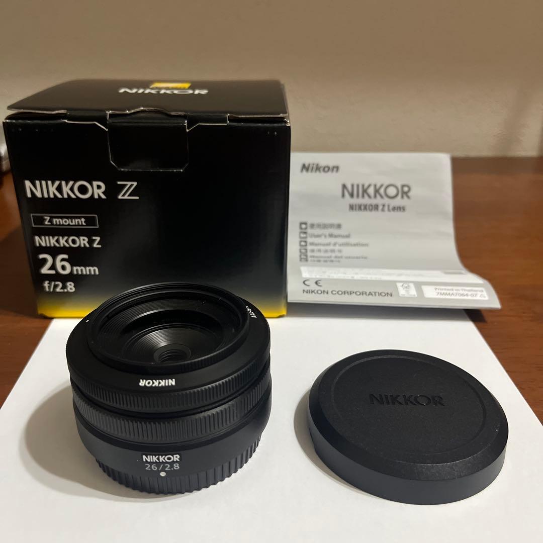 Nikon ニコン NIKKOR Z 26mm F2.8 + おまけ