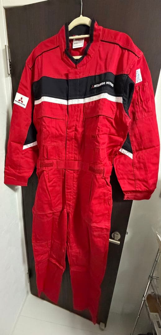 新品未使用品 三菱 ラリーアートつなぎ LLサイズ 冬用ツナギ